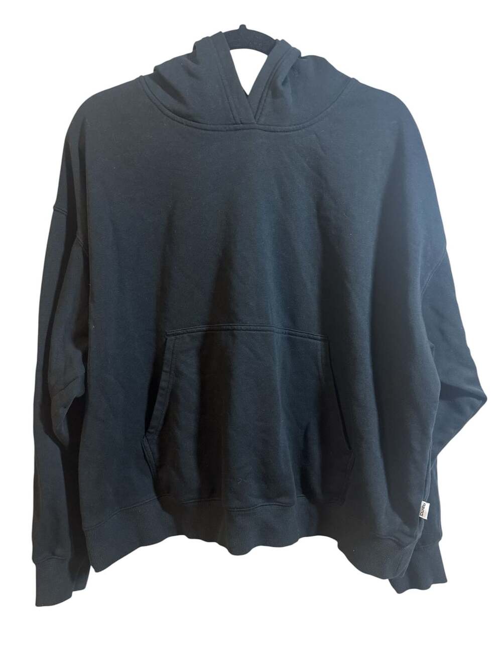 Fabletics Hoodie Size XXL/1X Black Pullover Sweatshirt